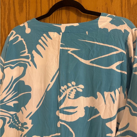 Woman’s Tybee Island Clothing Size Med Printed Tunic Floral , Tunic, Coverup. - Picture 7 of 10